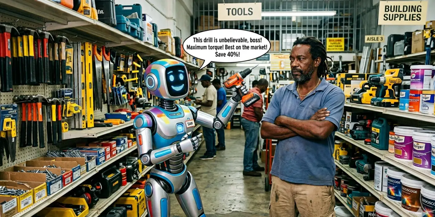 Your customer is a Trini